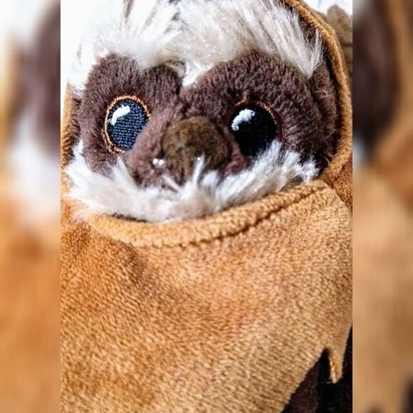 Original Disney Parks Ewok Wicket & Wicket Snuggle Snapper Plush Snap Wrist - Picture 9 of 11